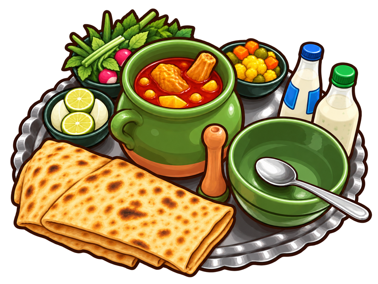 تصویر کارتونی دیزی سفالی ماهیچه